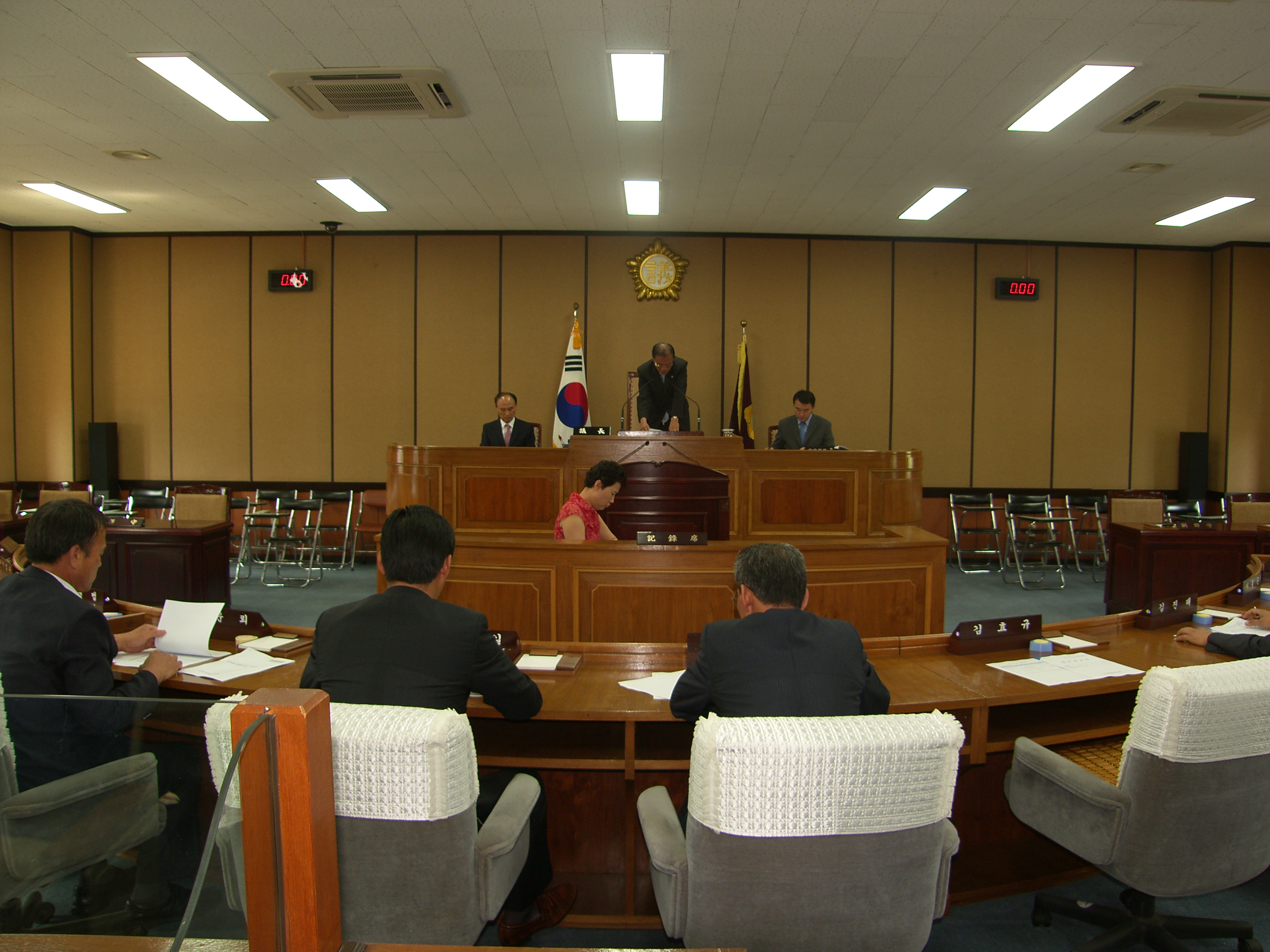 제196회 하동군의회 임시회 1