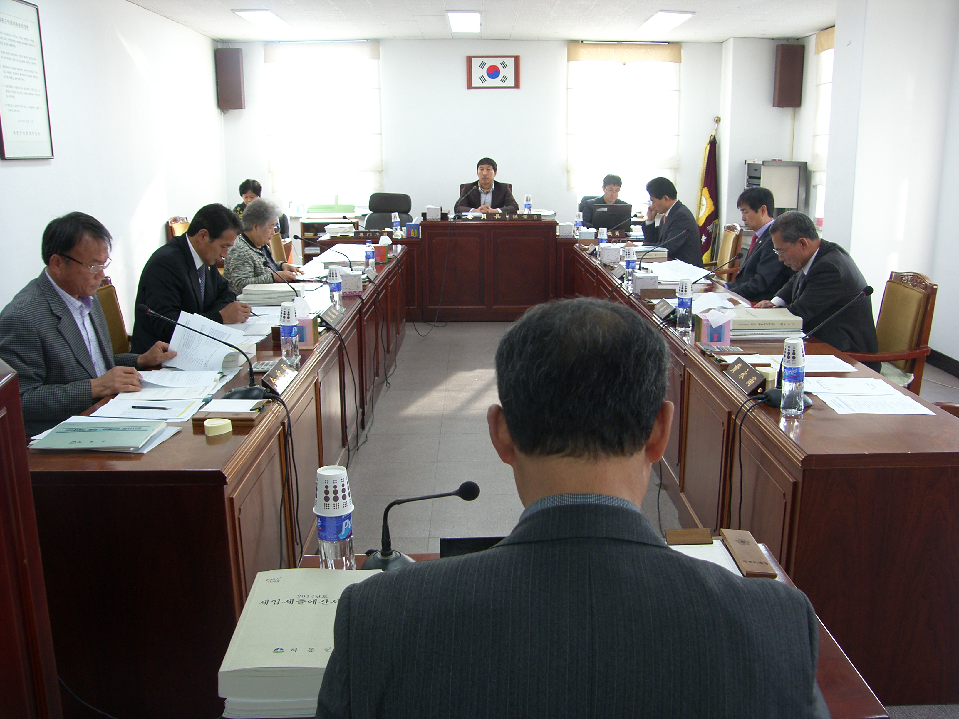 제218회 제2차정례회 예산결산특별위원회 장면 1