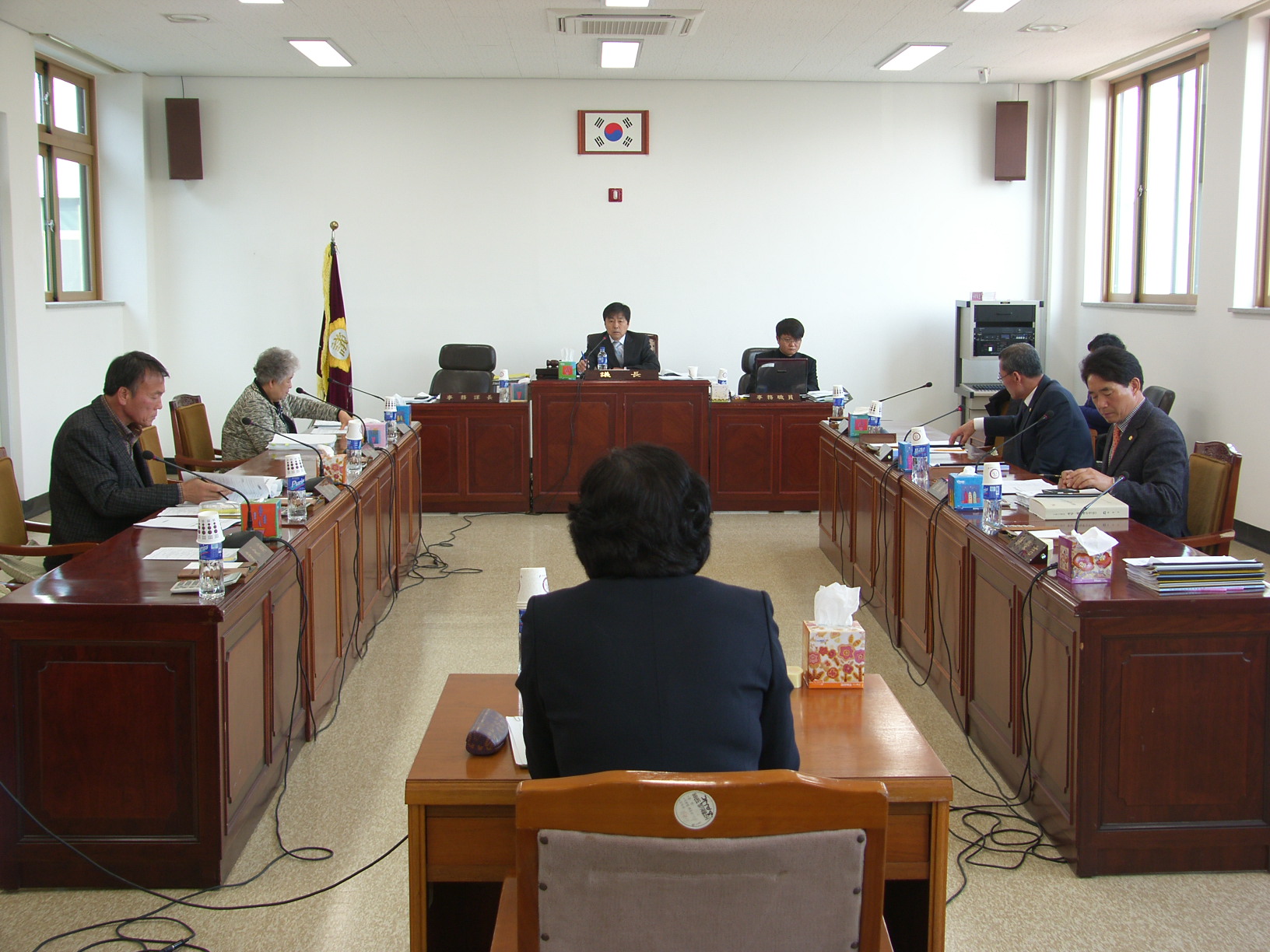 제220회(임시회) 제3차본회의 업무보고 전경 1