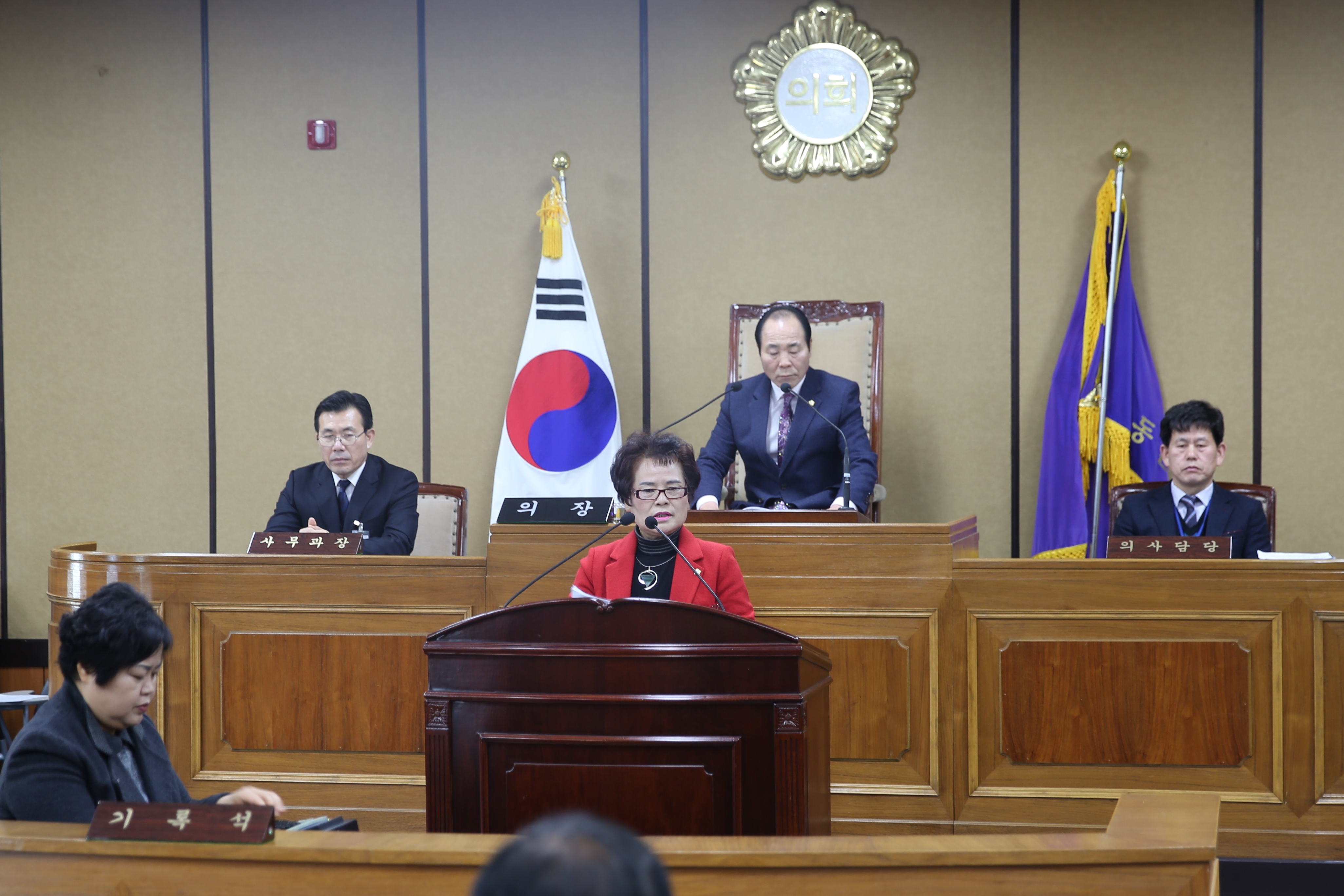 2019. 1. 21. 제277회 하동군의회 임시회 제1차 본회의 5분 자유발언(이하옥 의원님) 1