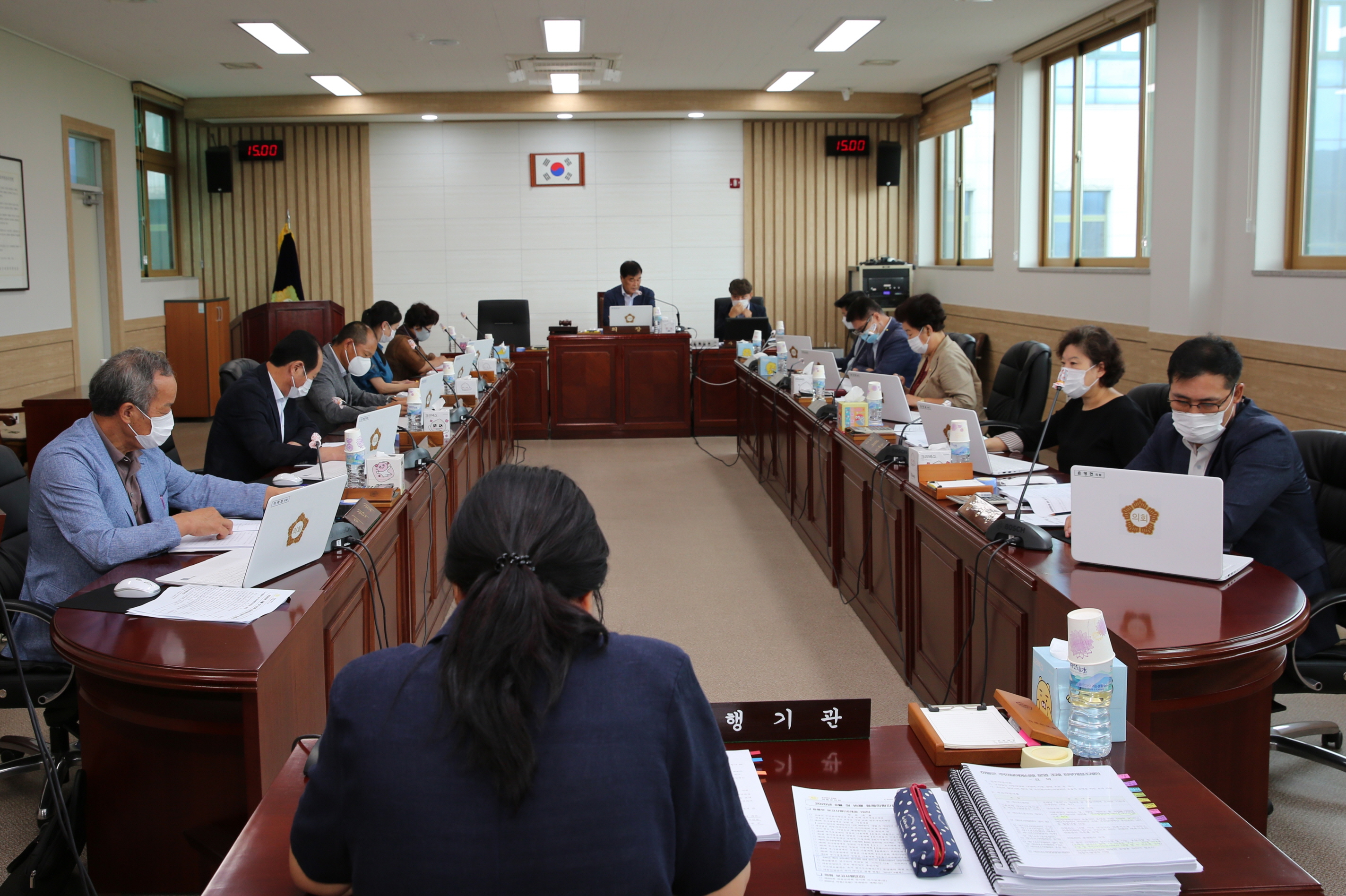 2020. 9. 1. 하동군의회 정례간담회 1