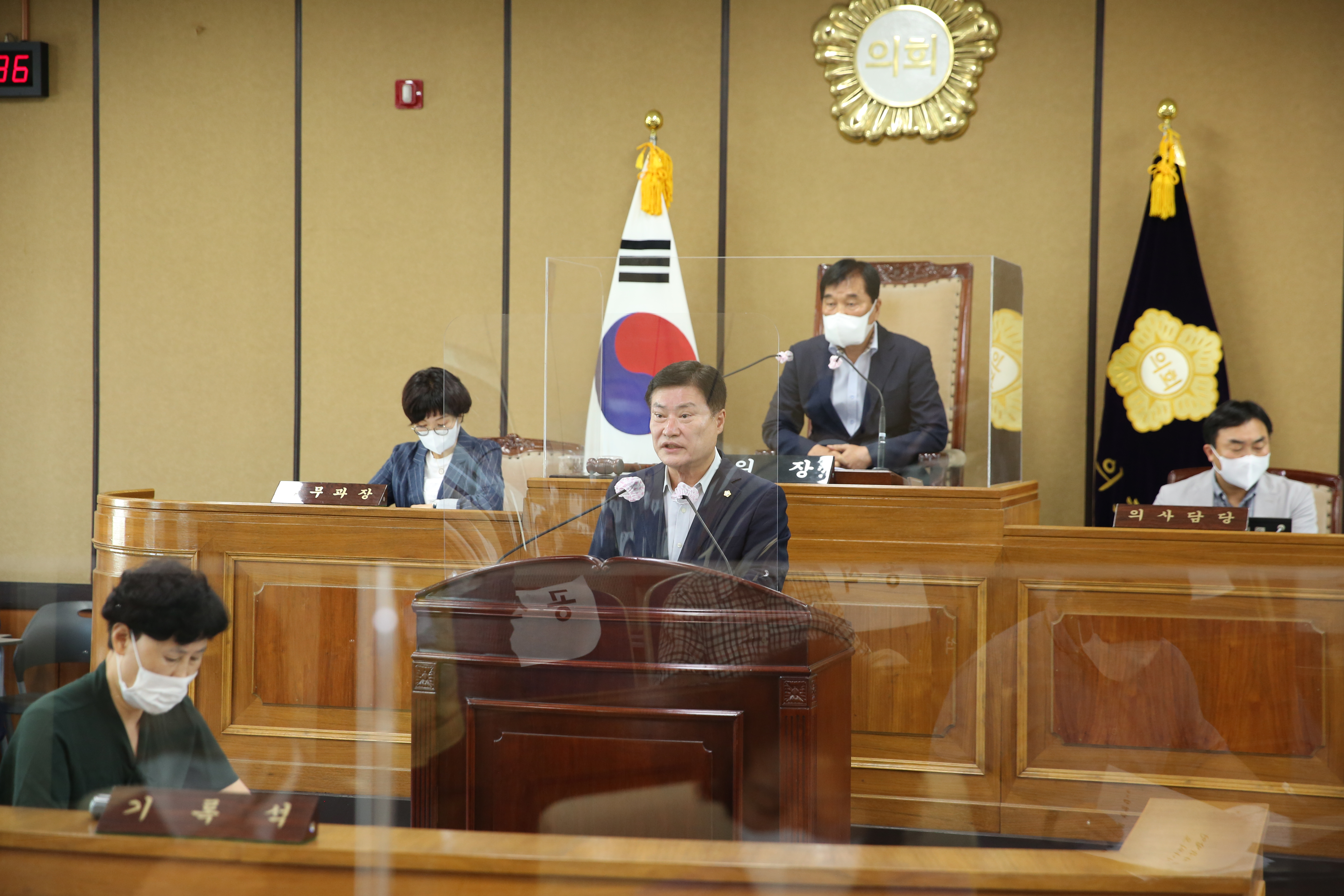2021. 07. 28. 제302회 하동군의회 임시회 제2차 본회의(5분 자유발언 - 정영섭 의원) 1