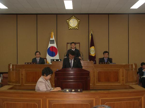 제213회 임시회 제3차본회의 현장점검결과 보고(김봉학의원)