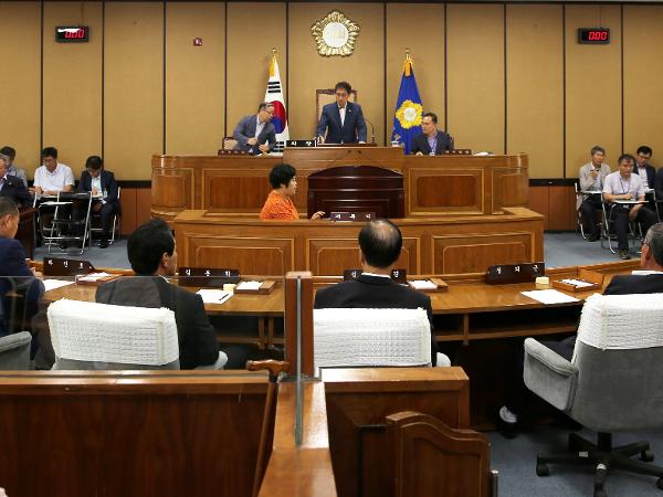 2016.09.07. 제248회 하동군의회 임시회 제1차 본회의