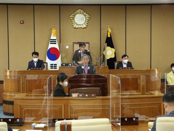 2021. 03. 17. 제298회 하동군의회 임시회 제1차 본회의 5분 자유발언(이학희 의원님)